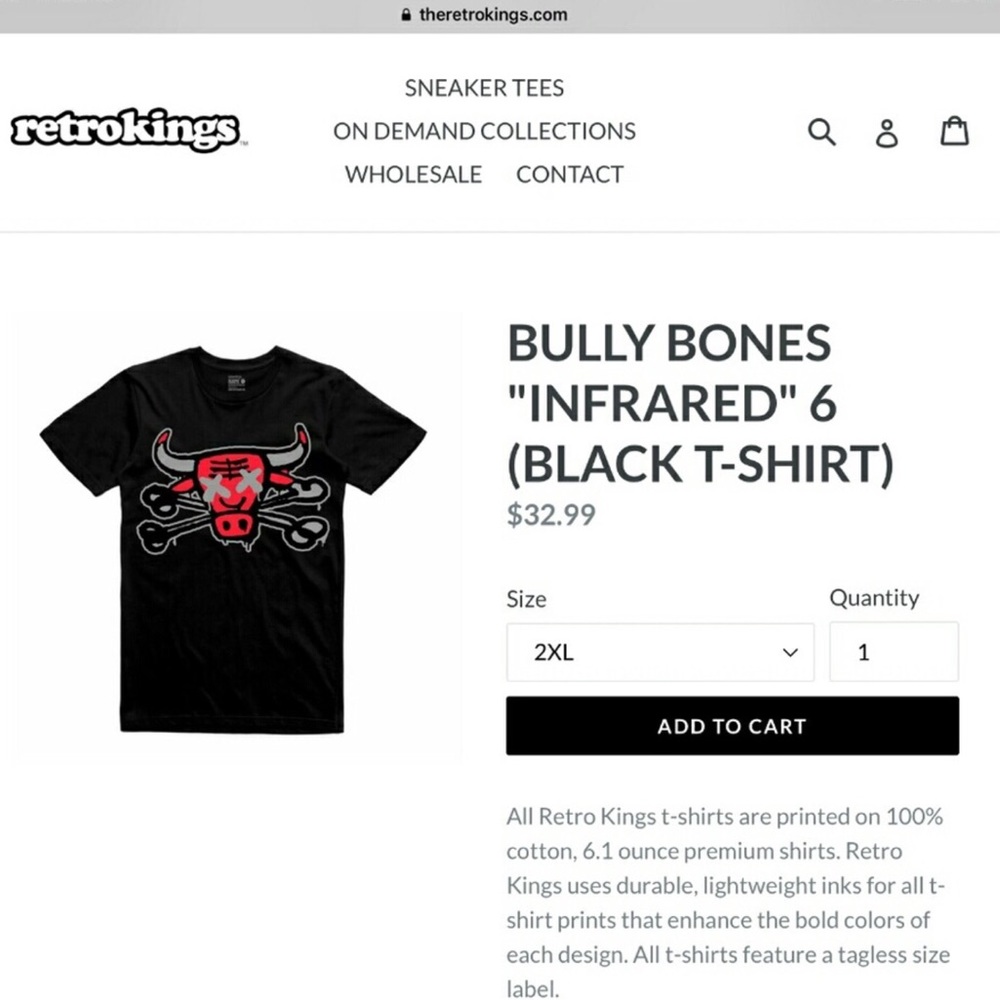 Retro Kings graphics t-shirt